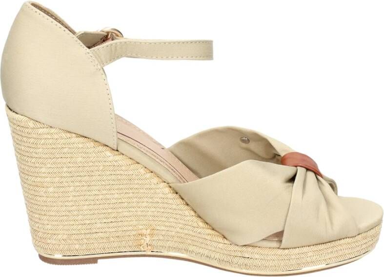 Wrangler Cross Sandalen in Textiel voor Vrouwen Beige Dames