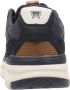 Wrangler Heren Synthetisch Leren en Mesh Sneakers Blue Heren - Thumbnail 3