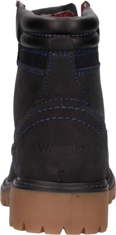 Wrangler Leren Laarzen Blue Dames