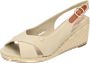 Wrangler Mila Sandalen in textiel voor vrouwen Beige Dames - Thumbnail 5