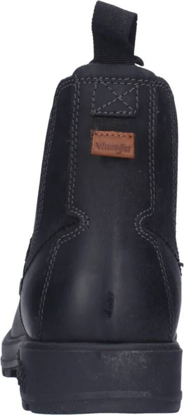 Wrangler Moderne Retrostijl Comfortschoen Black Heren