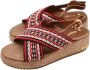 Wrangler Moonlight Rode Sandalen Brown Dames - Thumbnail 3