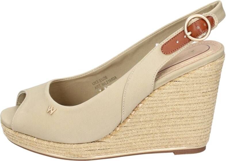 Wrangler Raval Sandalen in textiel voor vrouwen Beige Dames