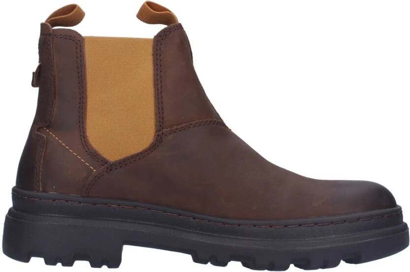 Wrangler Retrostijl Memory Foam Mocassin Schoen Brown Heren