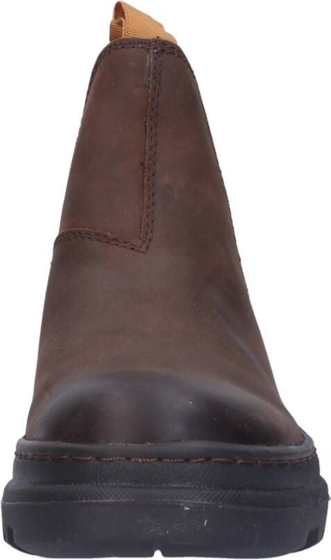 Wrangler Retrostijl Memory Foam Mocassin Schoen Brown Heren