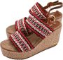 Wrangler Rode Marbella Moonlight Sneakers Multicolor Dames - Thumbnail 3