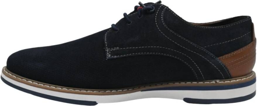 Wrangler Veterschoenen Marineblauw Suède Hunter Black Heren