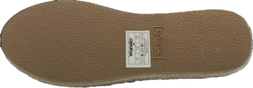 Wrangler Zomer Espadrilles voor Vrouwen Blue Dames