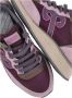 Wushu Ruyi Paarse Stof Leren Sneakers Ronde Neus Purple Dames - Thumbnail 6