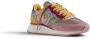 Wushu Ruyi Dames Master Sport 219-Ocre Rose Sneakers Yellow Dames - Thumbnail 8