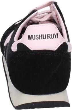 Wushu Ruyi Suede Damessneakers Black Dames