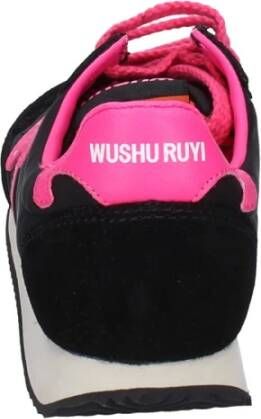 Wushu Ruyi Suede Damessneakers Black Dames