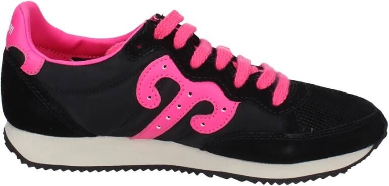 Wushu Ruyi Suede Damessneakers Black Dames