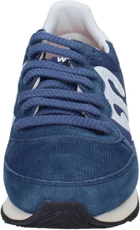 Wushu Ruyi Suede Heren Sneakers Blue Heren