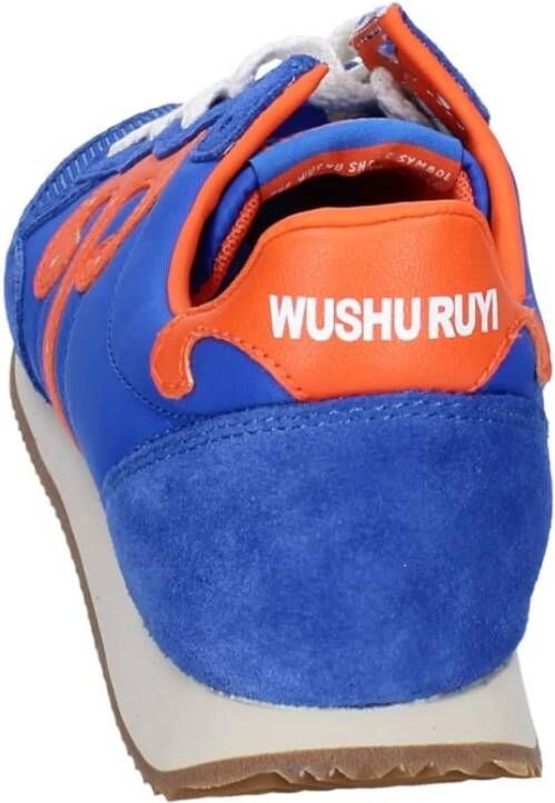 Wushu Ruyi Suede Heren Sneakers Blue Heren