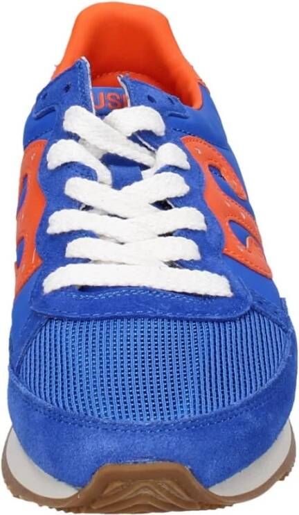 Wushu Ruyi Suede Heren Sneakers Blue Heren