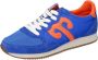 Wushu Ruyi Suede Heren Sneakers Blue Heren - Thumbnail 5