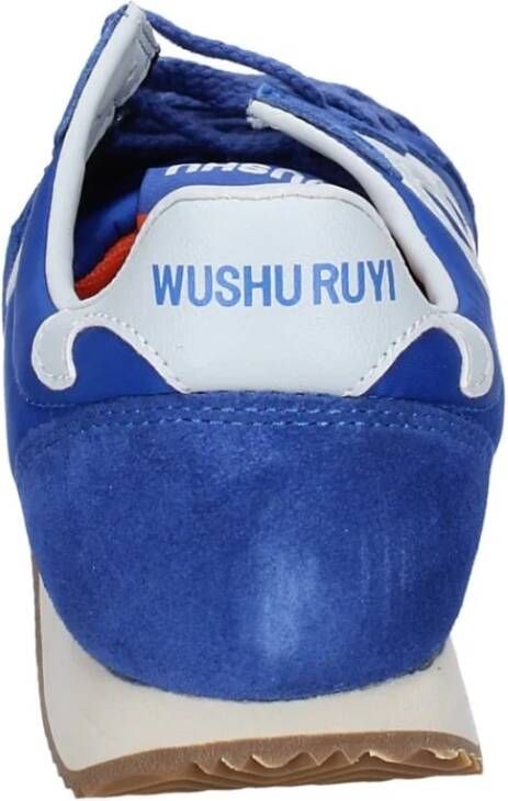 Wushu Ruyi Suede Heren Sneakers Blue Heren