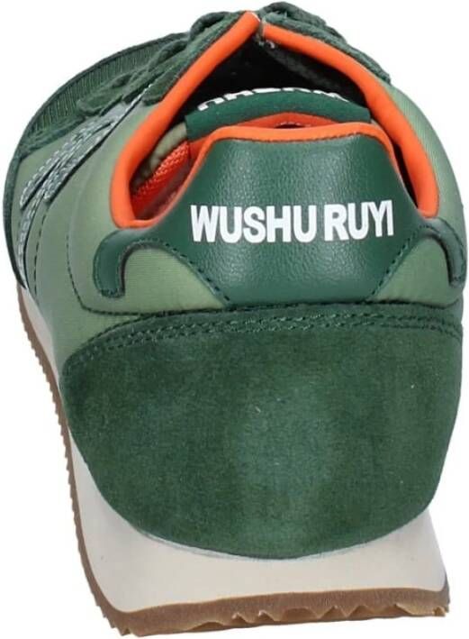 Wushu Ruyi Suede Heren Sneakers Green Heren