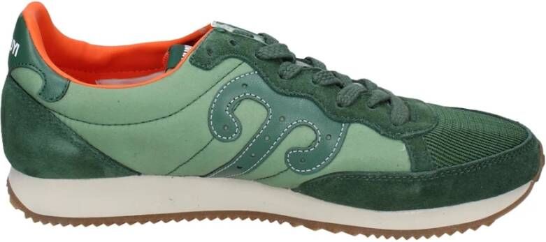 Wushu Ruyi Suede Heren Sneakers Green Heren