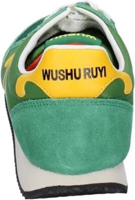 Wushu Ruyi Suede Heren Sneakers Green Heren