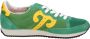 Wushu Ruyi Suede Heren Sneakers Green Heren - Thumbnail 3