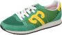 Wushu Ruyi Suede Heren Sneakers Green Heren - Thumbnail 5