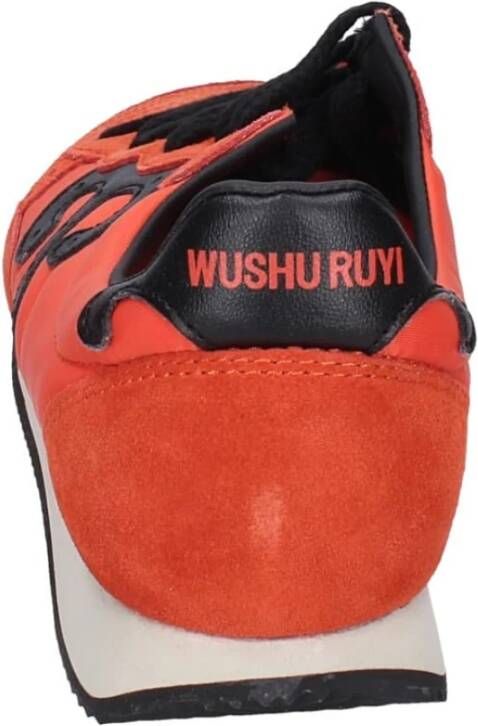 Wushu Ruyi Suede Heren Sneakers Red Heren