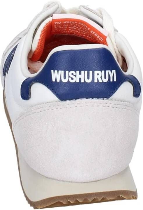 Wushu Ruyi Suede Heren Sneakers White Heren