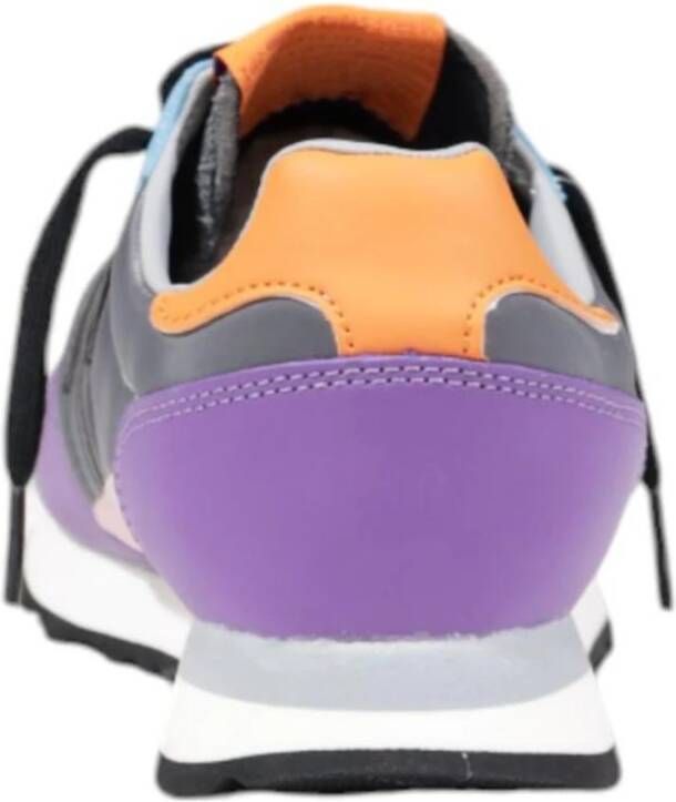 Wushu Ruyi Suede Leren Sneakers Dames Collectie Purple Dames