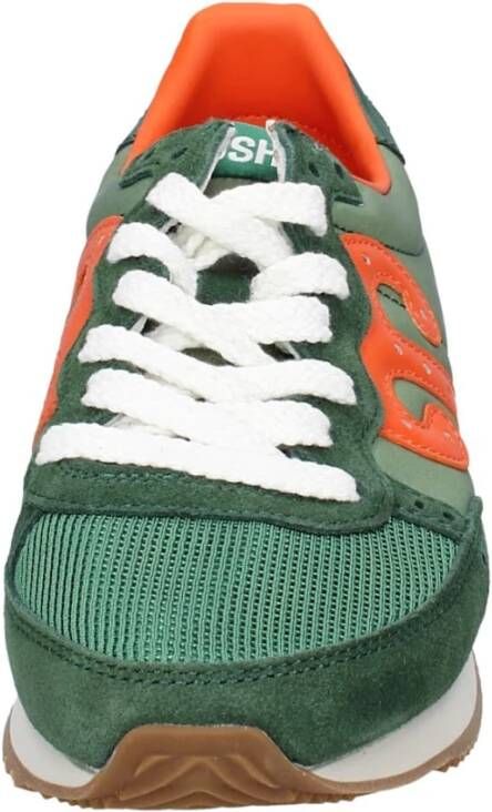 Wushu Ruyi Tiantan 04 Sneakers in textiel voor mannen Green Heren