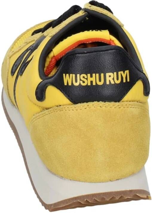 Wushu Ruyi Tiantan 05 Sneakers in textiel voor heren Yellow Heren