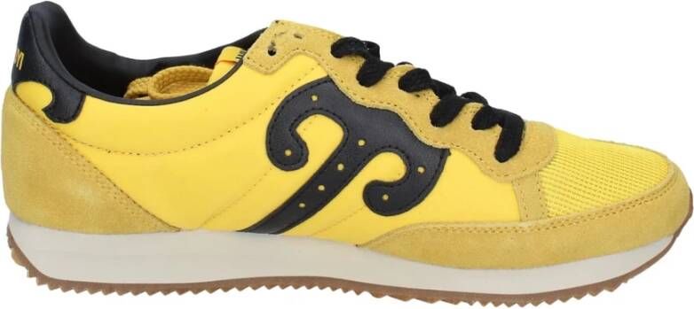 Wushu Ruyi Tiantan 05 Sneakers in textiel voor heren Yellow Heren