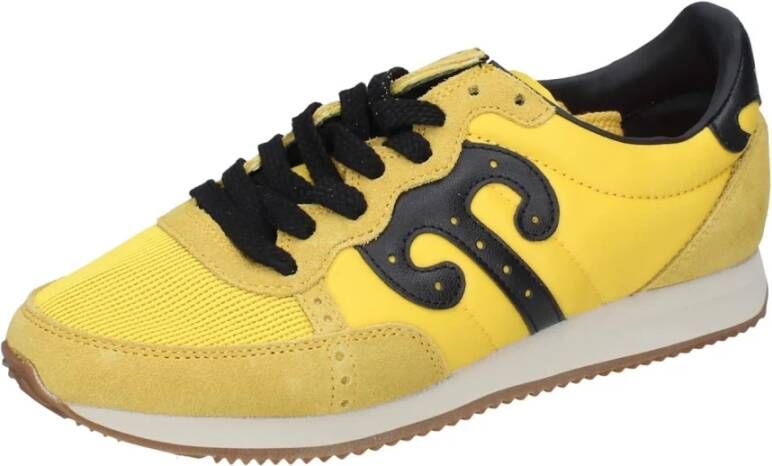 Wushu Ruyi Tiantan 05 Sneakers in textiel voor heren Yellow Heren