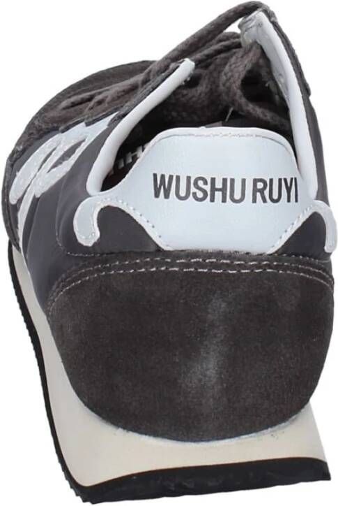 Wushu Ruyi Tiantan 18 Sneakers in textiel voor mannen Gray Heren