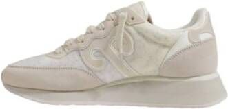 Wushu Ruyi Wol Suède Sneaker Dames Collectie Beige Dames