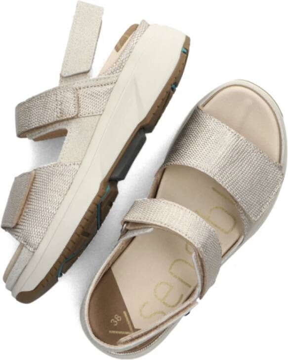 Xsensible Beige Combi Sandalen Beige Dames