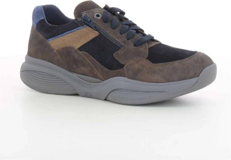 Xsensible Blauwe Herenschoenen Swx14 W4 Brown Heren