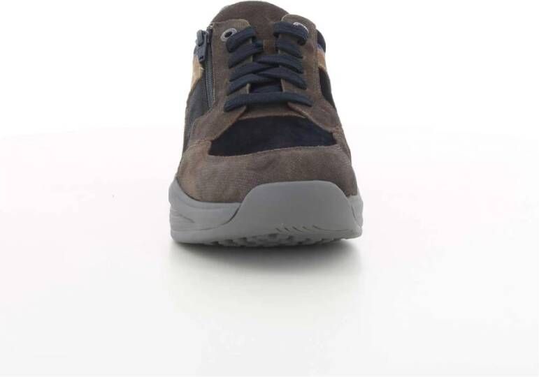 Xsensible Blauwe Herenschoenen Swx14 W4 Brown Heren