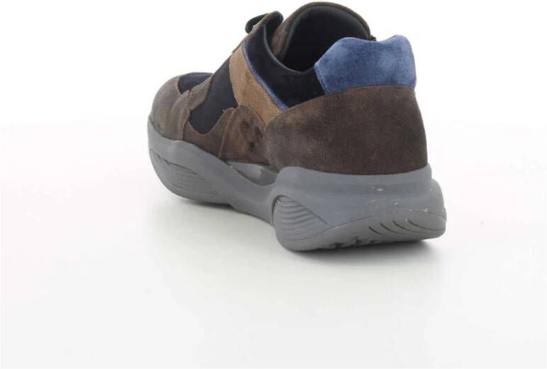 Xsensible Blauwe Herenschoenen Swx14 W4 Brown Heren