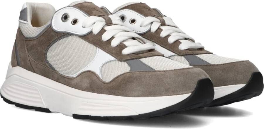 Xsensible Bruine Heren Helix Sneakers Brown Heren