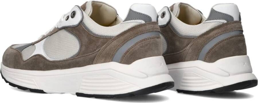 Xsensible Bruine Heren Helix Sneakers Brown Heren