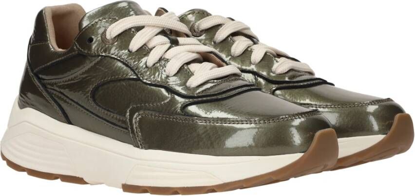 Xsensible Comfort Sneakers met Speciale Zool Green Dames