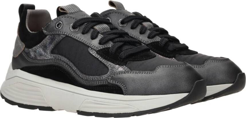 Xsensible Comfortabele Milau Sneakers in Zwart Grijs Black Dames