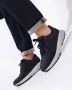 XSENSIBLE Lage Sneakers Combi G Sneaker Maat: 42 Materiaal: Suède Kleur: Blauw - Thumbnail 3