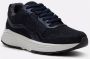 Xsensible Stretchwalker Sneaker Golden Gate Lady 33000.4.263 G Blauw Glitter Navy Fantasy - Thumbnail 4