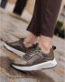 XSENSIBLE Lage Sneakers Dames Combi G Sneaker Maat: 42 Materiaal: Suède Kleur: Taupe - Thumbnail 7