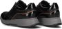 Xsensible Zwarte Leren Hoge Rits Sneakers Black Dames - Thumbnail 5