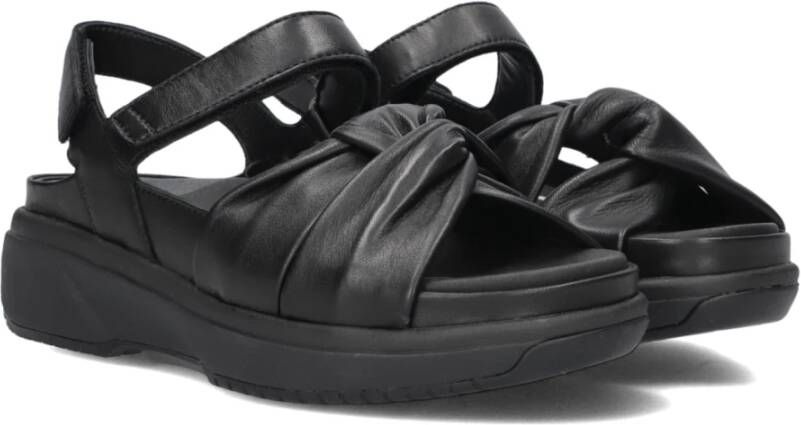 Xsensible Zwarte Sandalen Black Dames