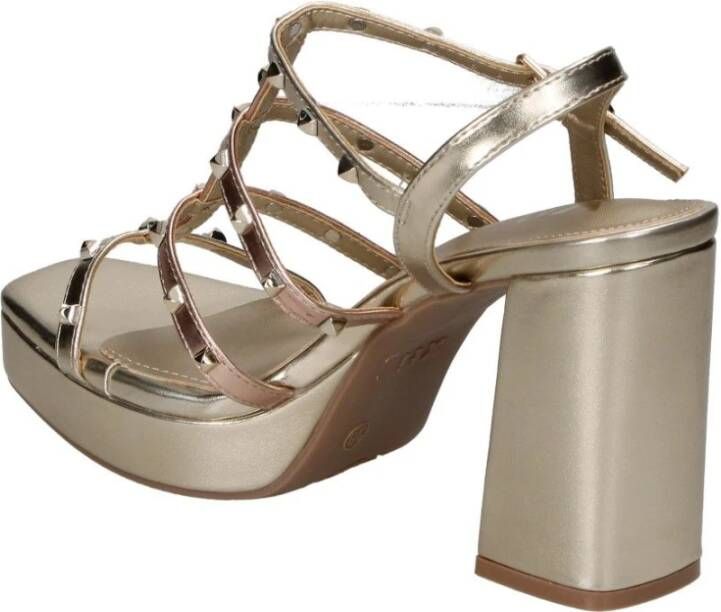 XTI Modieuze Sandalen voor Jongvolwassenen Beige Dames